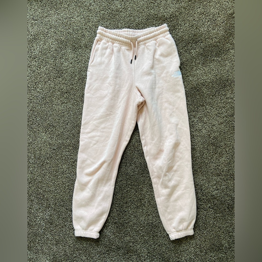 Cozy Soft Fleece Jogger Pants - Light Blush